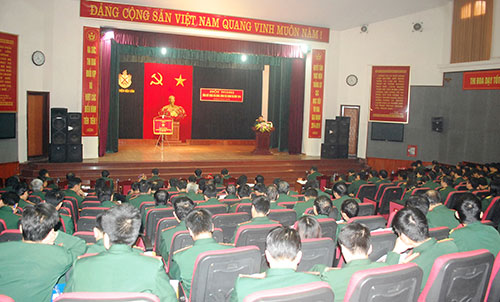 Học viện Hậu cần: Triển khai phương hướng, nhiệm vụ CTĐ, CTCT năm 2015