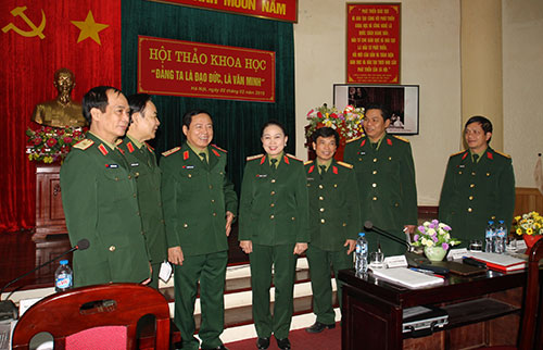 Hội thảo khoa học “Đảng là đạo đức, là văn minh”
