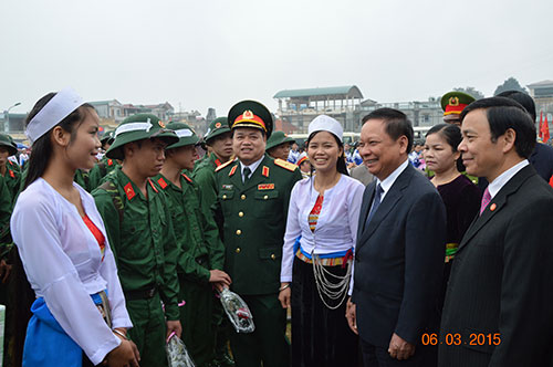 Tâm thế của sinh viên lên đường nhập ngũ