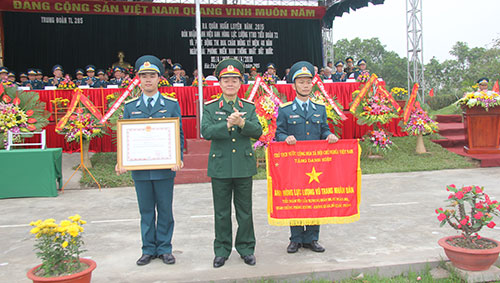 Ra quân huấn luyện và đón nhận danh hiệu Anh hùng LLVTND cho Tiểu đoàn 72