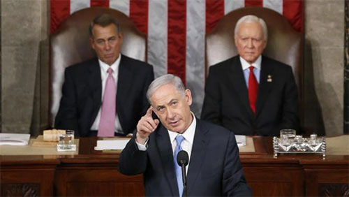 Thủ tướng I-xra-en phát biểu gây tranh cãi tại Quốc hội Mỹ