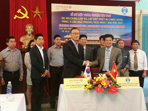 Cuối tháng 4-2015 sẽ hoàn thành chiếu sáng lầu Ngũ Phụng