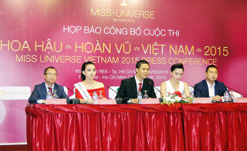 Khởi động cuộc thi Hoa hậu Hoàn vũ Việt Nam 2015