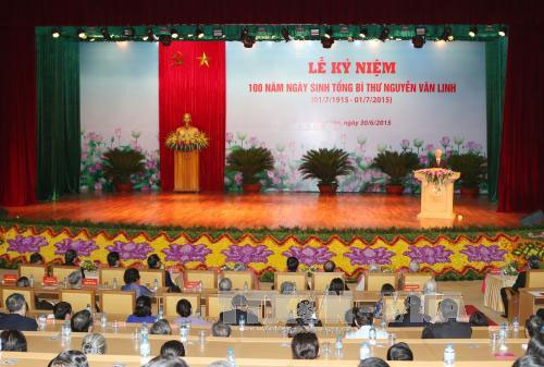 Lễ kỷ niệm 100 năm Ngày sinh Tổng Bí thư Nguyễn Văn Linh