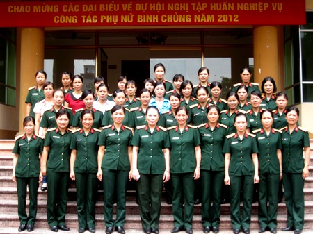 Tập huấn nghiệp vụ công tác phụ nữ năm 2012