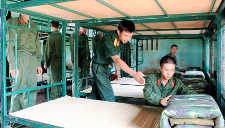 Để chiến sĩ mới yên tâm, gắn bó với đơn vị