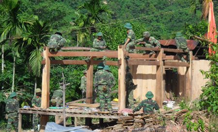 Bộ đội nói và làm, dân tin