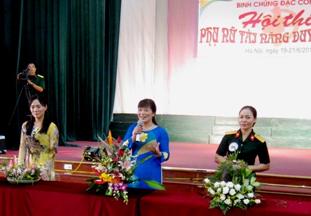 Hội thi phụ nữ Binh chủng Đặc công tài năng, duyên dáng