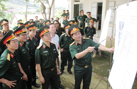 Quy hoạch căn cứ, chủ động bảo đảm quốc phòng trong khu vực phòng thủ