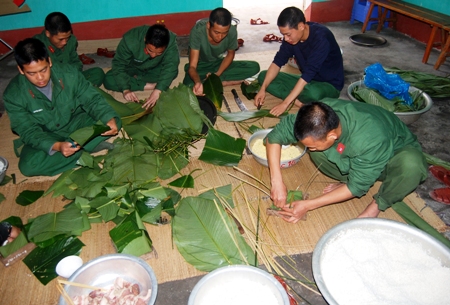 Đón Tết ở nơi lá chắn vùng đảo Đông Bắc