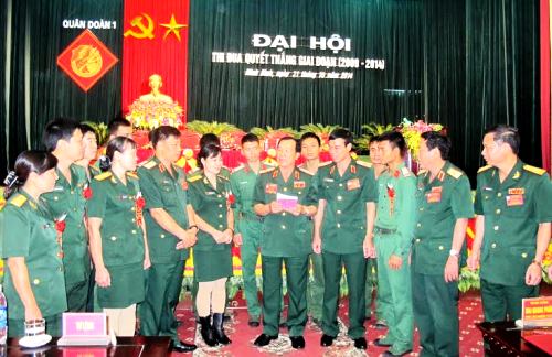 Đại hội thi đua Quyết thắng Quân đoàn 1