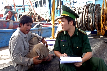 Ngăn chặn kịp thời các tàu giã cào xâm phạm vùng biển Quảng Nam