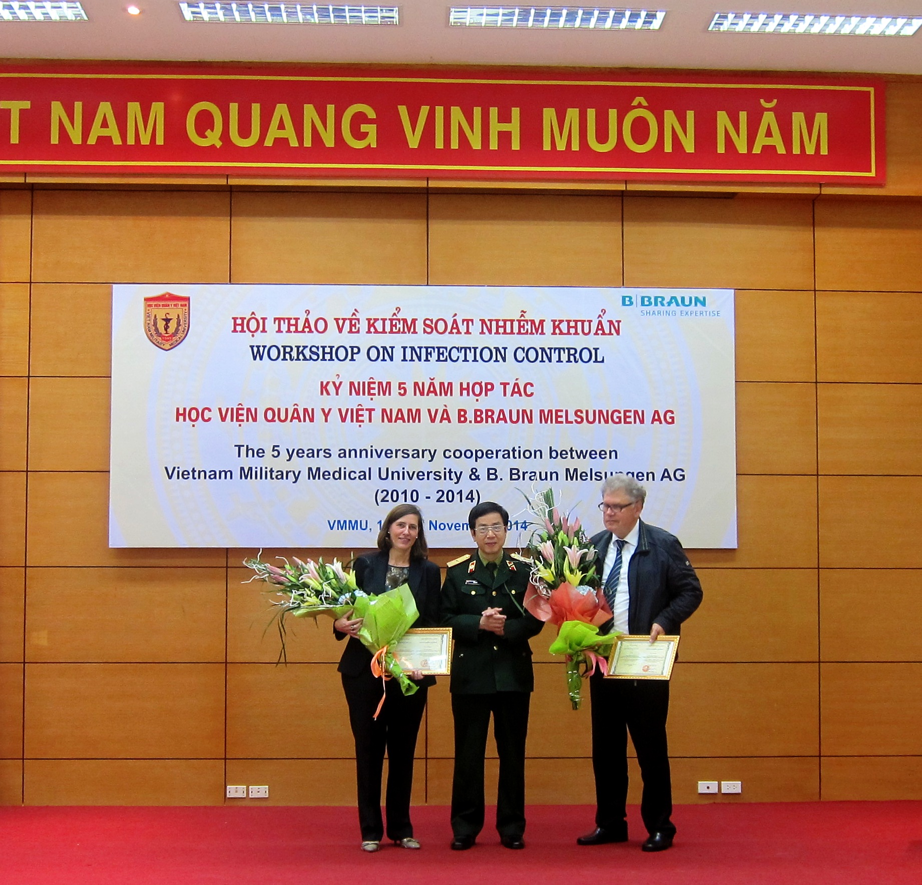 Học viện Quân y tổ chức hội thảo khoa học kiểm soát nhiễm khuẩn bệnh viện