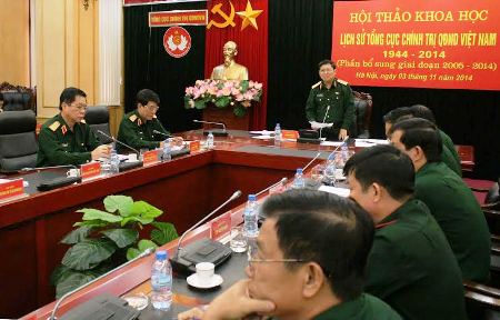 Hội thảo khoa học Công trình Lịch sử Tổng cục Chính trị 