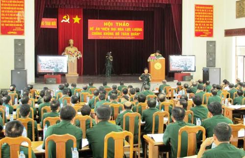 Hội thảo Đề án “Hiện đại hóa lực lượng chống khủng bố toàn quân”