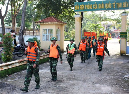 Đón Xuân ở biên giới An Giang