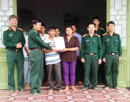 Hạnh phúc trong ngôi nhà đồng đội