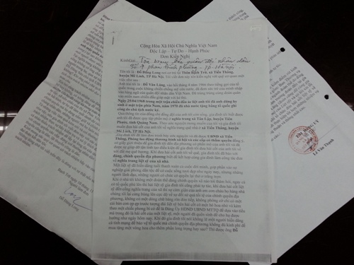 Bức xúc của gia đình liệt sĩ Đỗ Văn Lăng đã được giải tỏa