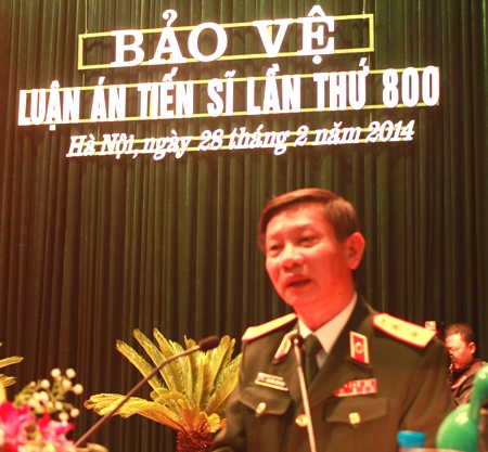 Học viện Quân y tổ chức bảo vệ luận án tiến sĩ lần thứ 800