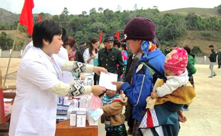 Xuân ấm nơi vùng cao Lóng Sập