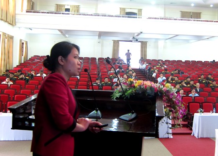 Hơn 40 báo cáo được trình bày tại Hội nghị nghiên cứu sinh nghiên cứu khoa học