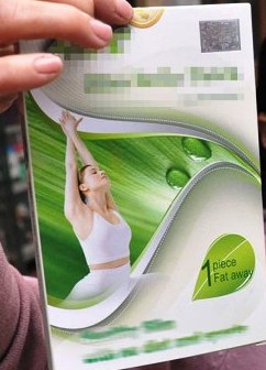 Thận trọng với miếng dán tan mỡ