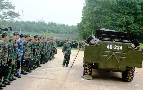 Tập huấn cán bộ lực lượng Tăng - Thiết giáp toàn quân