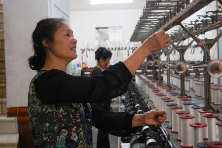 Nghề dệt Đình Cả trước nguy cơ thất truyền