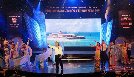 Trao giải cuộc thi Tiếng hát người làm báo lần thứ IV