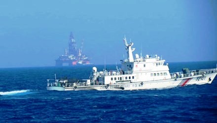 5 tàu quân sự Trung Quốc có mặt tại khu vực hạ đặt trái phép giàn khoan Hải Dương 981