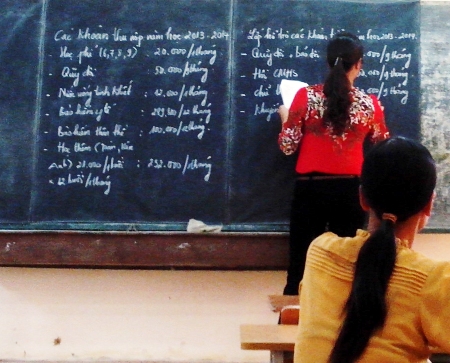 Quản lý chặt chẽ công tác tài chính trong trường học