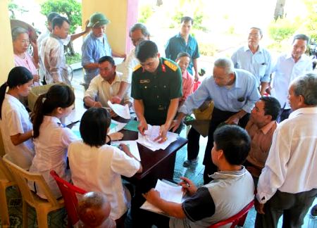 Hơn 700 người dân Nam Định được khám, cấp thuốc miễn phí