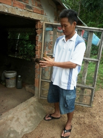 Người tiên phong nuôi gà rừng