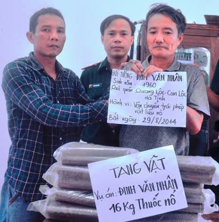 BĐBP Hà Tĩnh bắt vụ vận chuyển trái phép vật liệu nổ