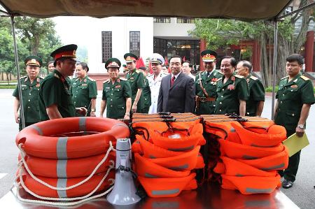 Cục Cứu hộ-Cứu nạn đón nhận Huân chương Bảo vệ Tổ quốc hạng Nhì