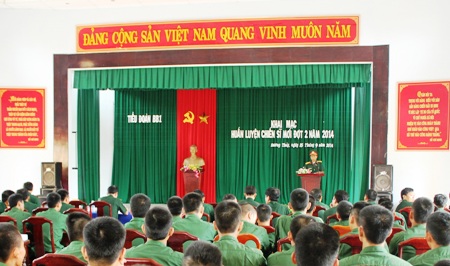 Bộ CHQS tỉnh Thừa Thiên - Huế tổ chức lễ ra quân huấn luyện chiến sĩ mới