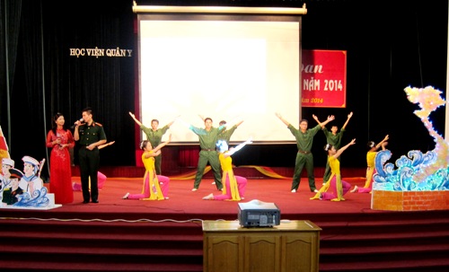 Liên hoan tuyên truyền viên trẻ Học viện Quân y năm 2014