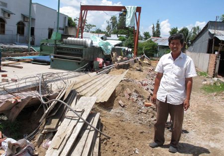 Xử lý hành vi phá hoại nhà xưởng của công dân