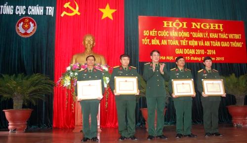 Tổng cục Chính trị tổ chức Hội nghị sơ kết Cuộc vận động 50