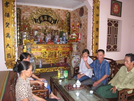 Ông Thiện làm việc thiện