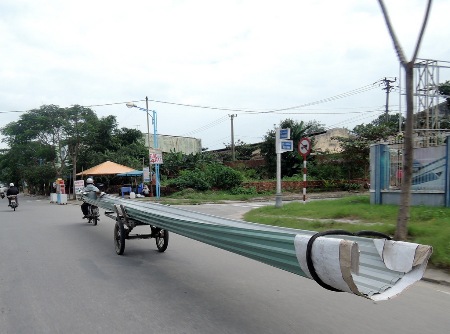 Nghênh ngang trên đường