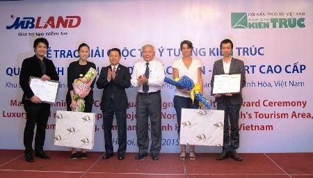 MBLand trao giải ý tưởng kiến trúc của dự án khách sạn và resort cao cấp