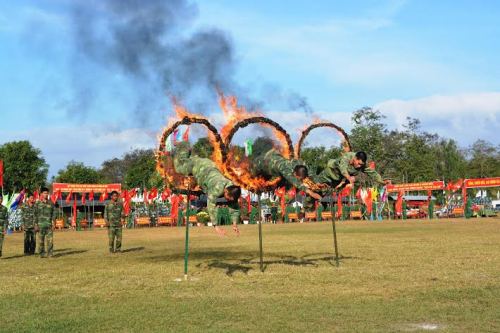 Quân khu 5 ra quân huấn luyện năm 2015