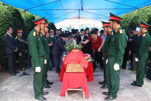 Tuyên Quang tổ chức đón nhận và an táng hài cốt liệt sĩ Lưu Xuân Ngoãn