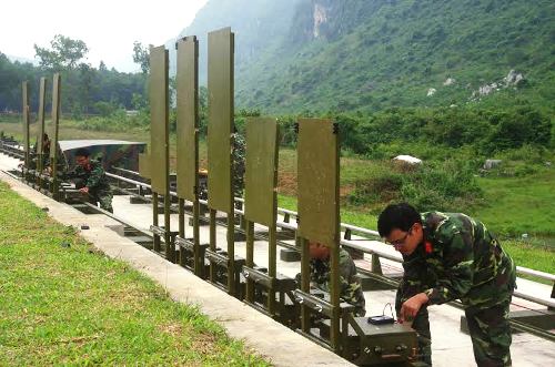 Hệ thống thiết bị điều khiển mục tiêu trường bắn cơ bản bộ binh