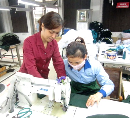 Nữ tổ trưởng có “bàn tay vàng”