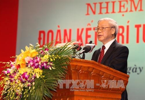 Tổng Bí thư Nguyễn Phú Trọng: Xây dựng đội ngũ trí thức vững mạnh - nâng tầm trí tuệ dân tộc 