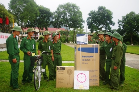 Tự hào được tôi luyện trong môi trường quân đội