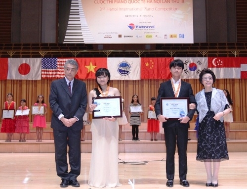 Nhiều thí sinh Việt Nam đoạt giải cao tại Cuộc thi pi-a-nô quốc tế 2015