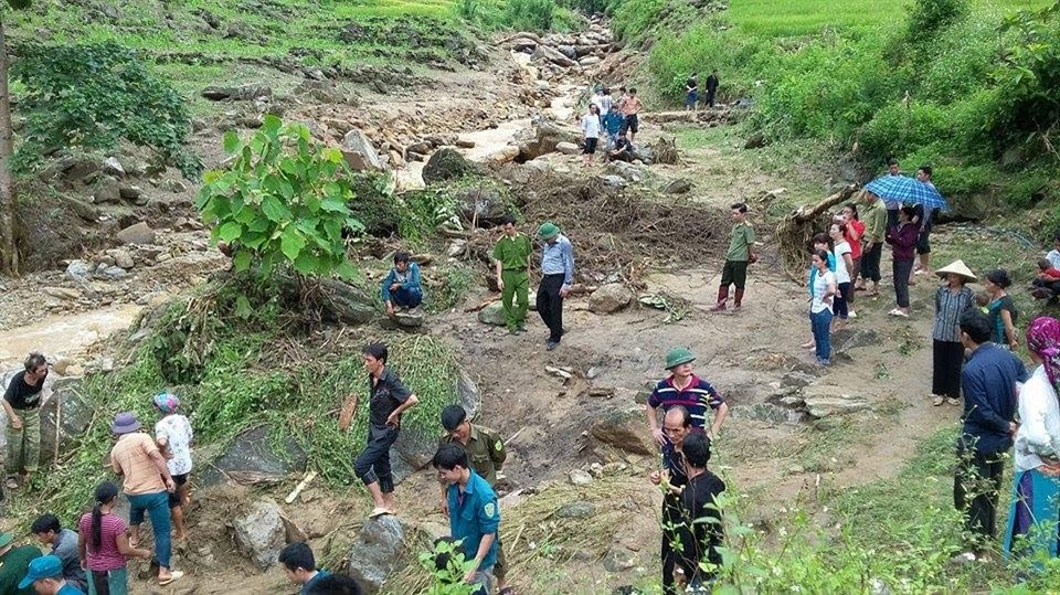Hà Giang: Nỗ lực tìm kiếm hai nạn nhân bị lũ ống cuốn trôi 